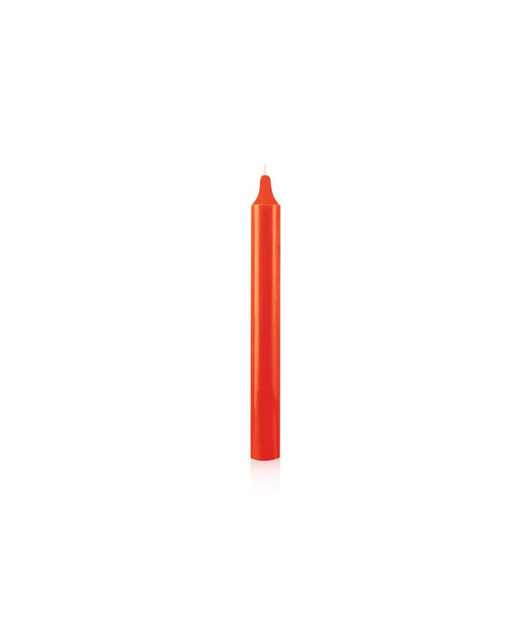 BOUGIE ORANGE - Teintée masse