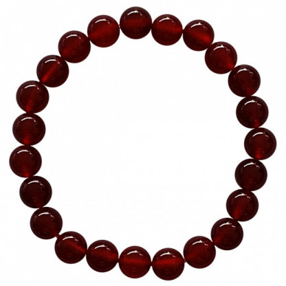 Cornaline + 7 Chakras - Bracelet en pierre naturelle