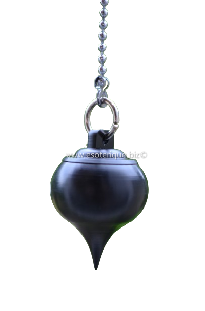 PENDULE DE L'ABBE MERMET EBONITE (Matière plastique)