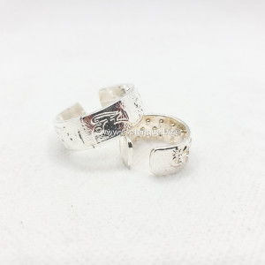 BAGUE SHIATSU en plq argent...