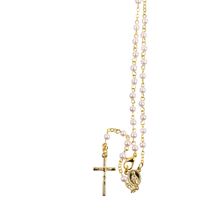 Chapelet collier doré...