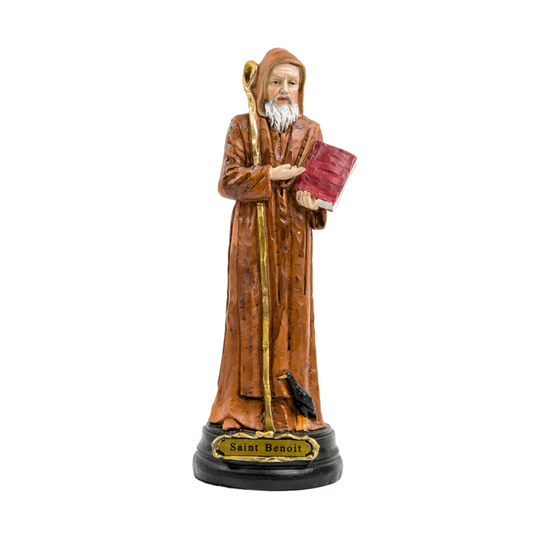 STATUETTE SAINT BENOIT