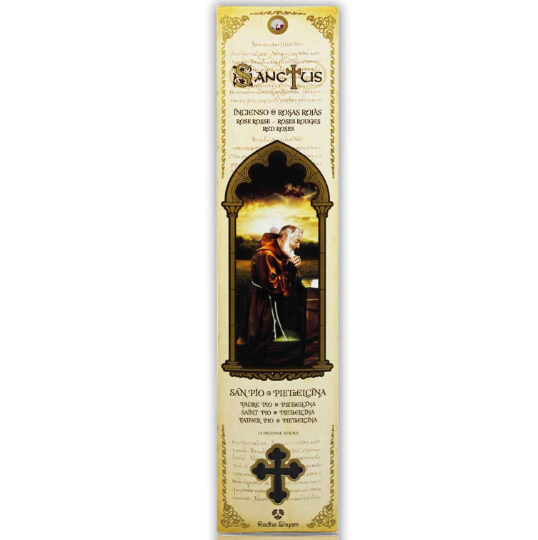 PADRE PIO ENCENS BÂTONNETS